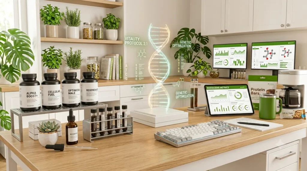 サプリやデータを検証するMen's Biohack Labのバイオハック環境